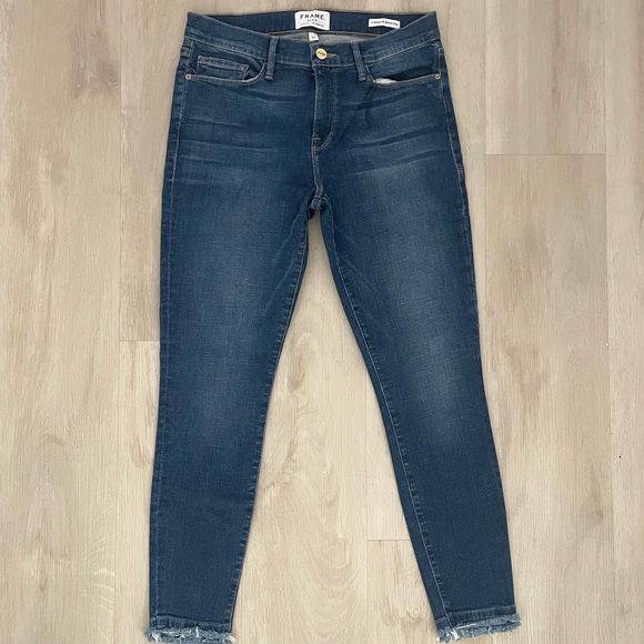 Frame Denim, Le Skinny De Jeanne Crop - Picture 1 of 5